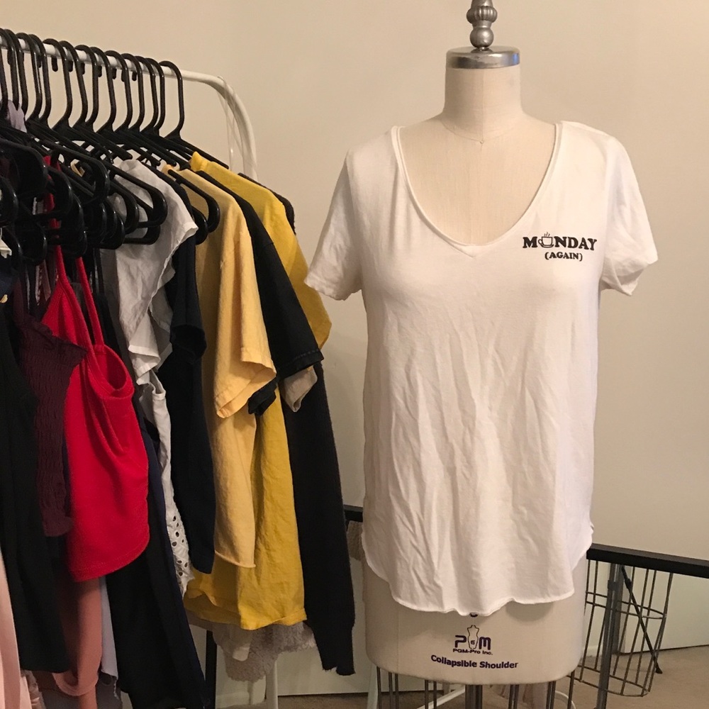 Used “Monday Again” Hollister Tshirt